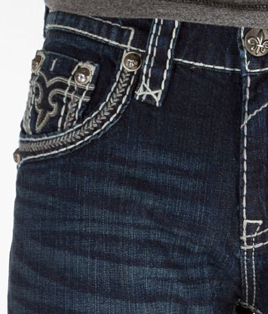 Rock Revival Bruno Boot Jean front pocket view