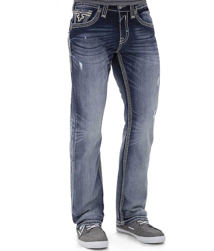 Rock Revival Icarian Straight Jean front view