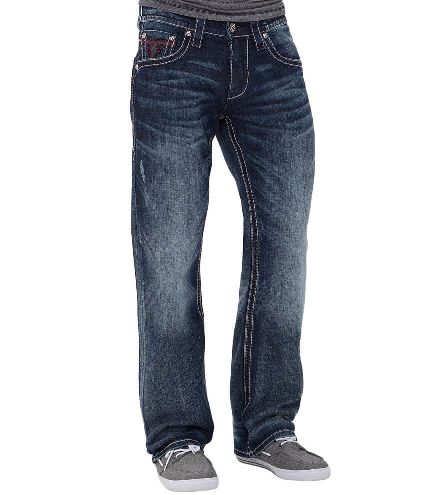 Rock Revival Echter Relaxed Straight Jean front view