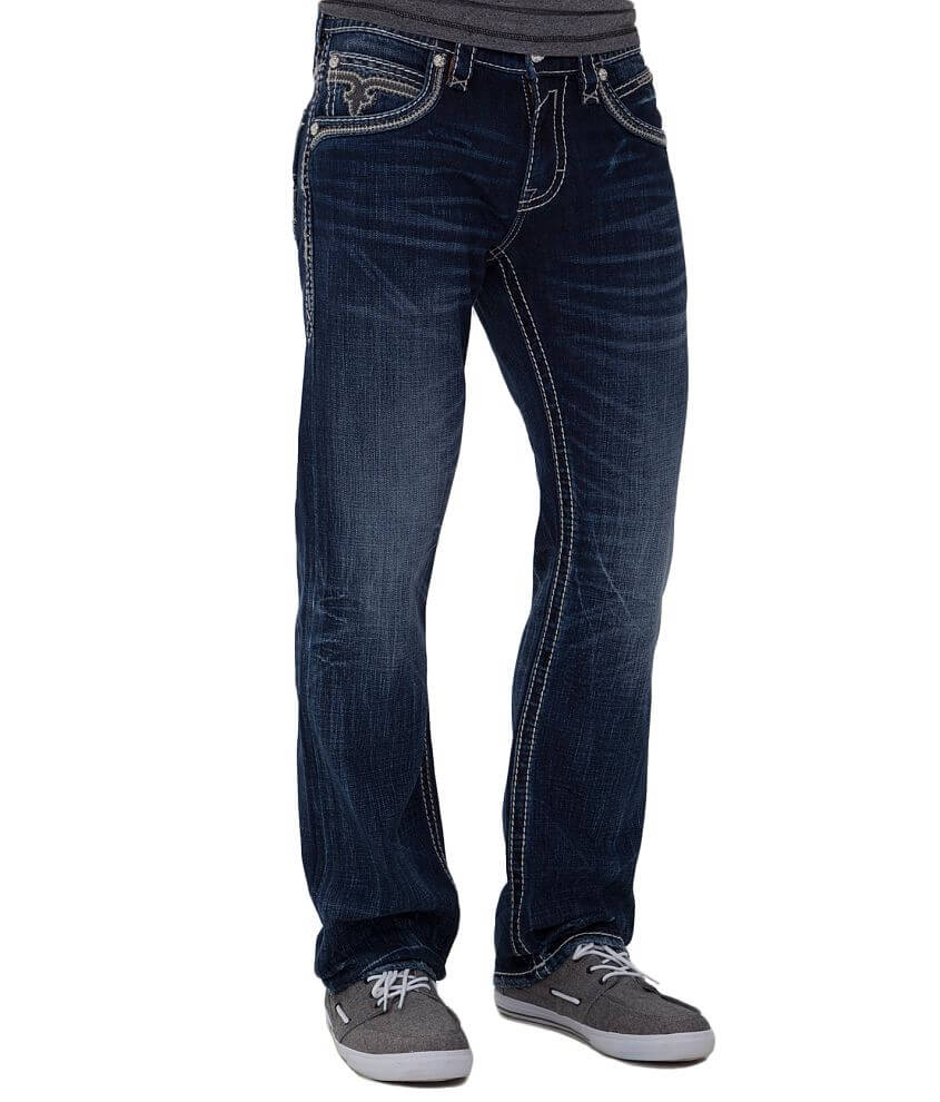 Rock Revival Caine Straight Jean front view