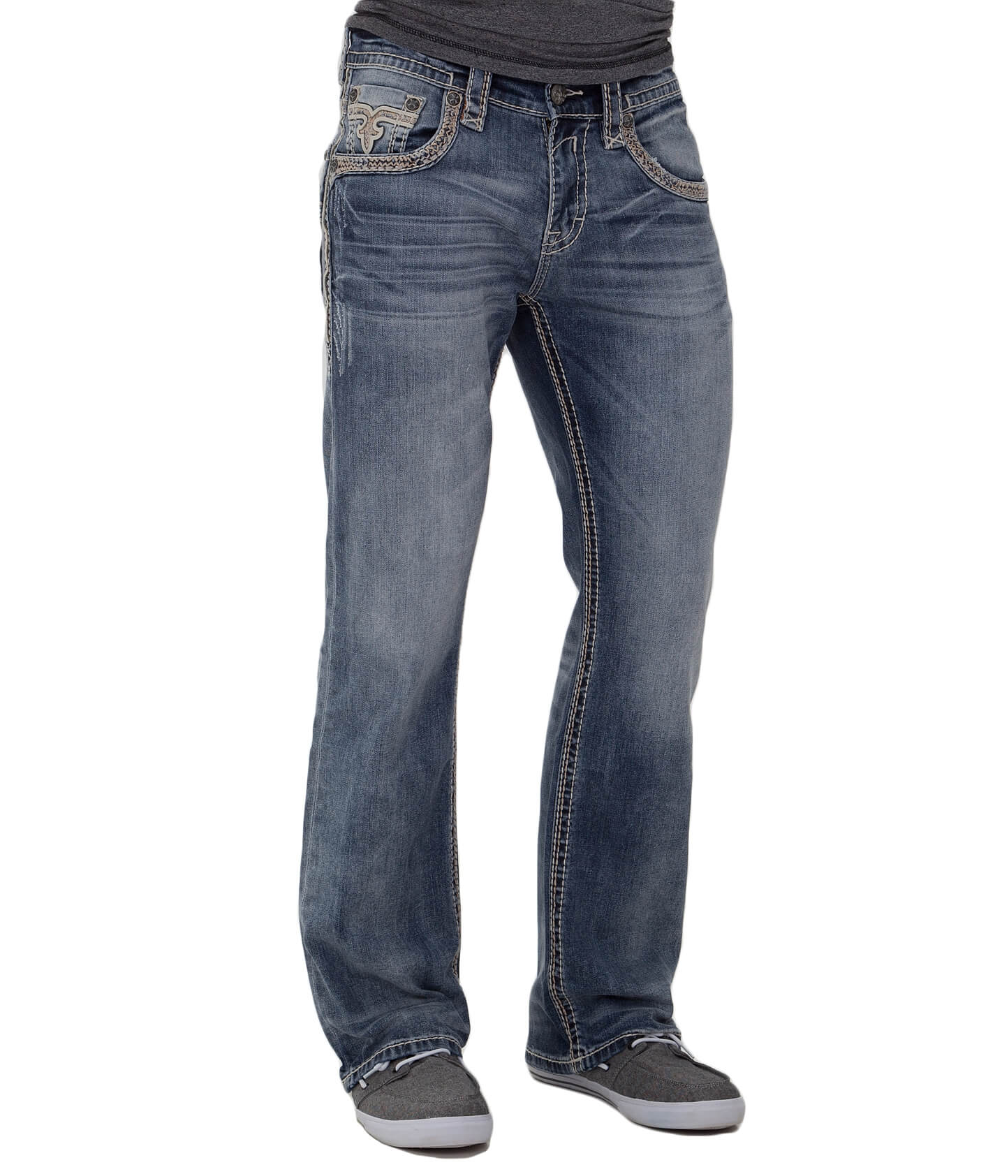 rock revival mens jeans buckle