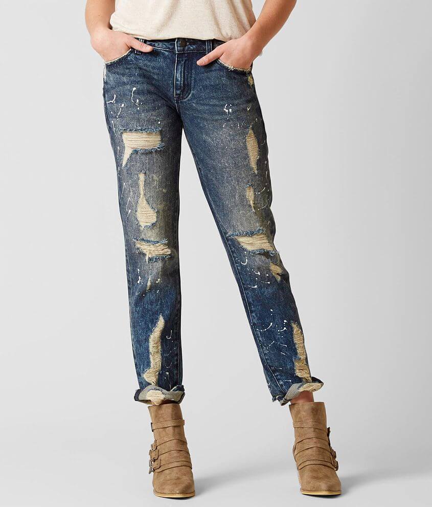 Remix by Rock Revival&#174; Slouchy Straight Jean front view