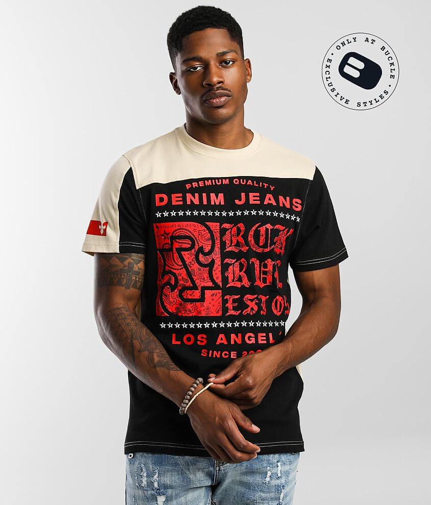 Rock Revival Doran T-Shirt - Men's T-Shirts in Black | Buckle