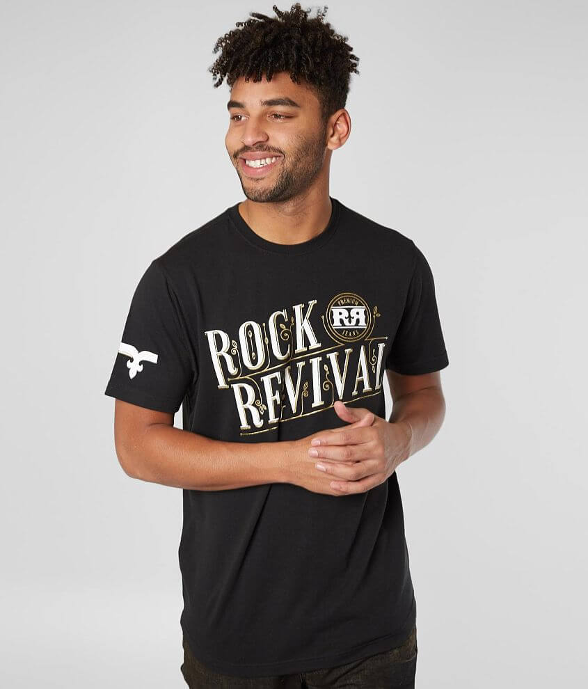 Rock Revival Lark T-Shirt - Men's T-Shirts in Black | Buckle