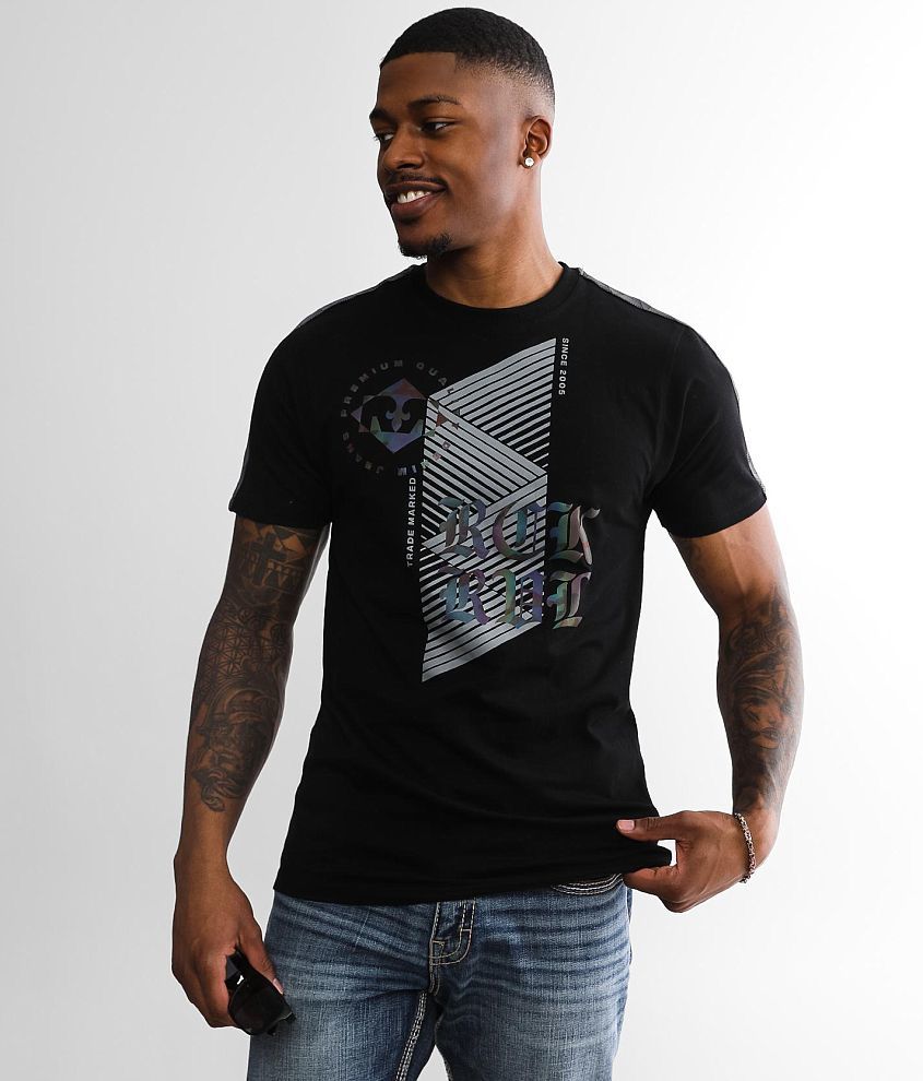 Rock Revival Braby T-Shirt - Men's T-Shirts in Black | Buckle
