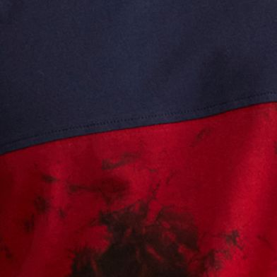 Blue Red Tie Dye