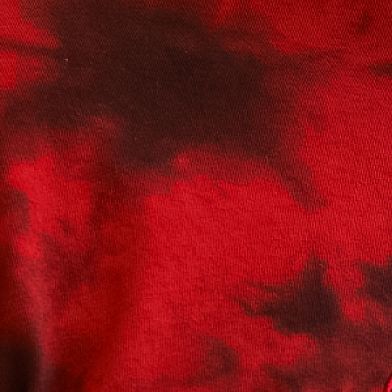 Red Black Tie Dye