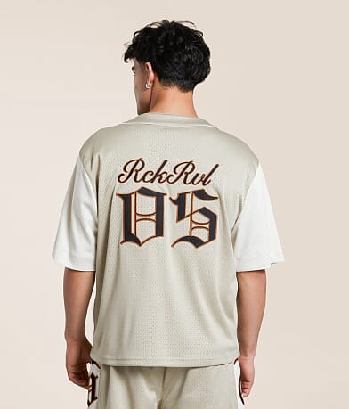Rock Revival Drake Color Block Jersey BACK