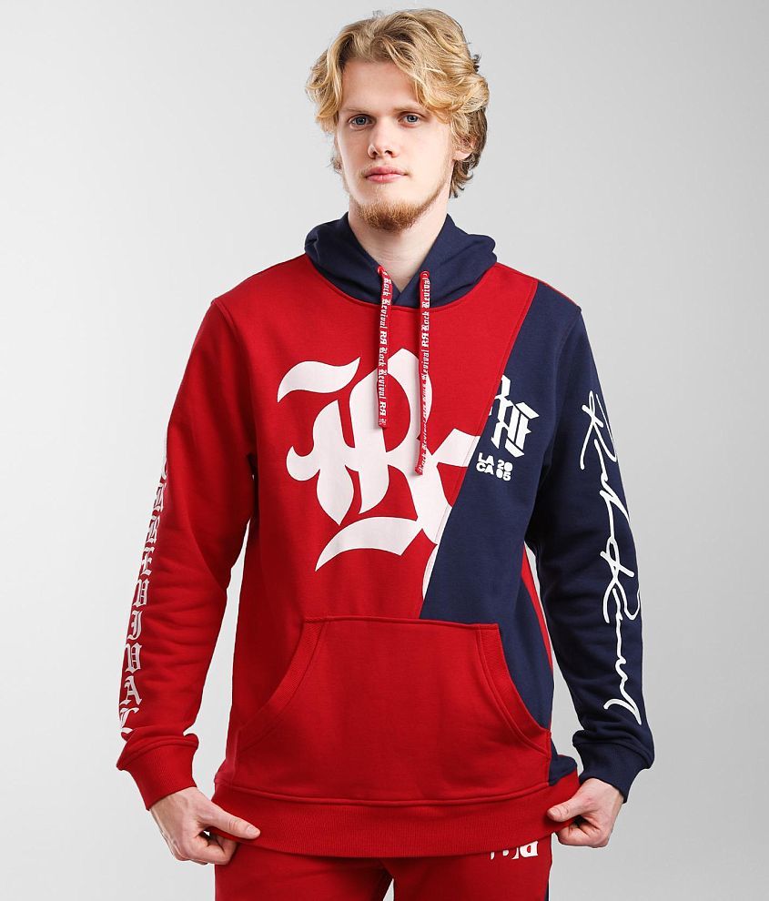 Rock Revival Barron Hooded Sweatshirt front view