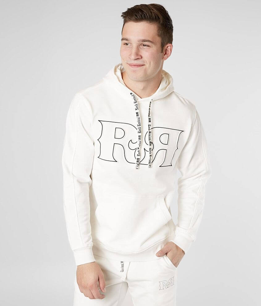 Rock Revival Grove Hooded Sweatshirt Men s Sweatshirts in Cream