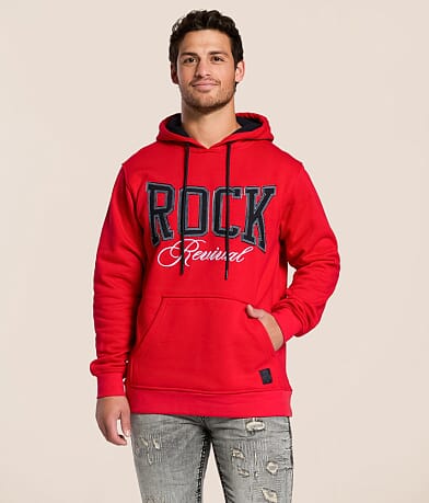 Rock Revival Oliver Hooded Sweatshirt front view