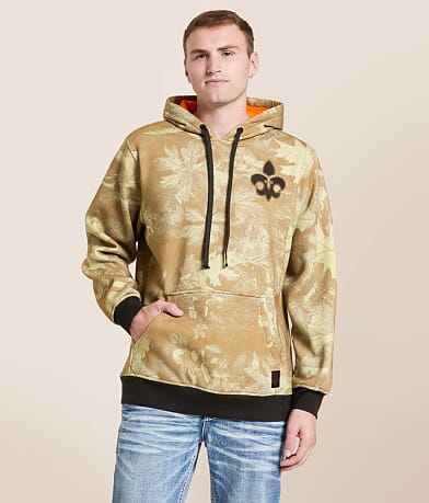 Rock Revival Kayce Camo Hooded Sweatshirt front view