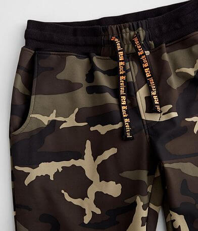 Rock Revival Vassar Camo Jogger Sweatpant misc detail 2 view