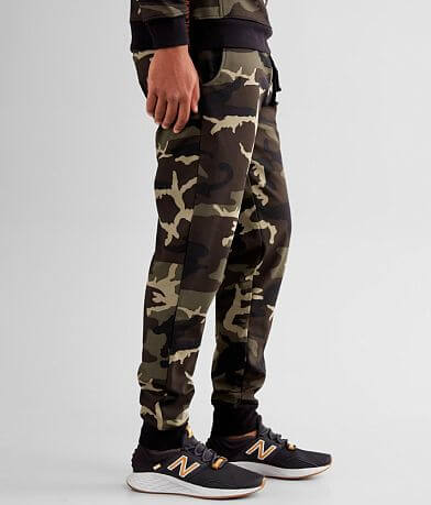 Rock Revival Vassar Camo Jogger Sweatpant full right side view