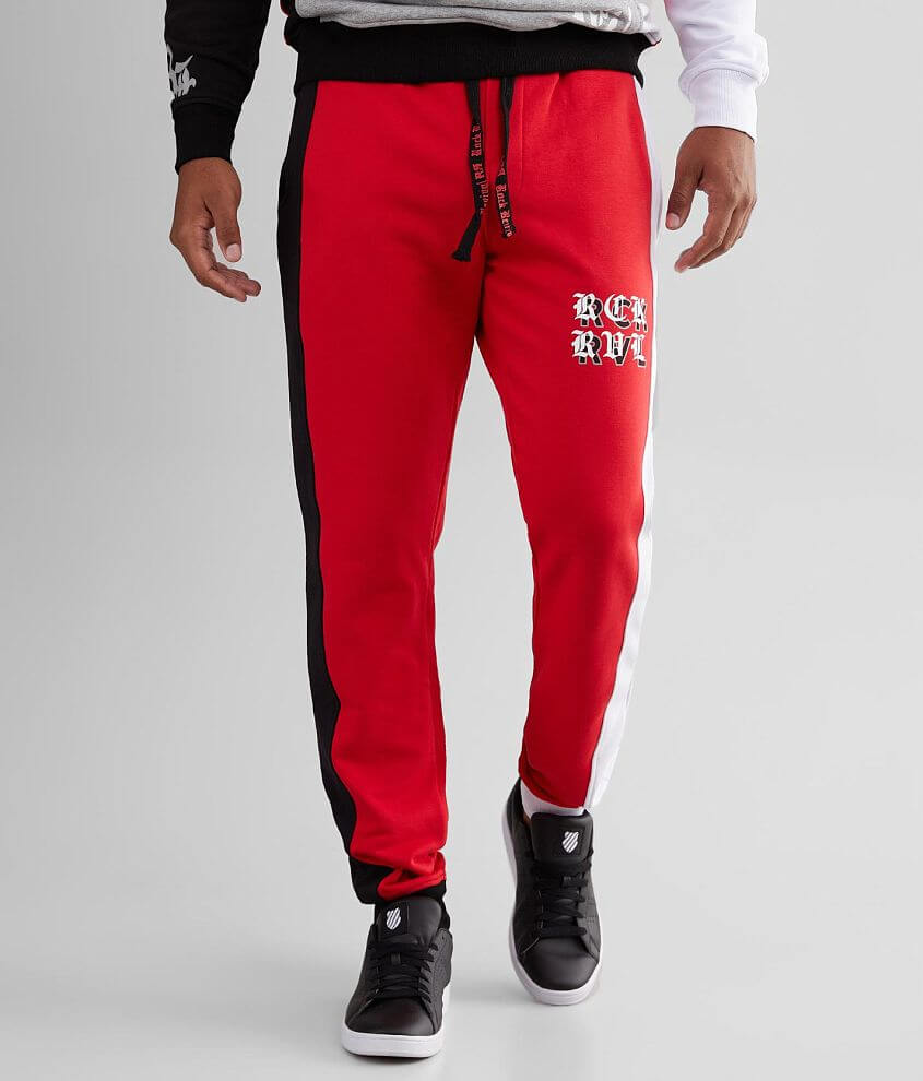 Rock Revival Seeger Jogger - Men's Pants in Red | Buckle