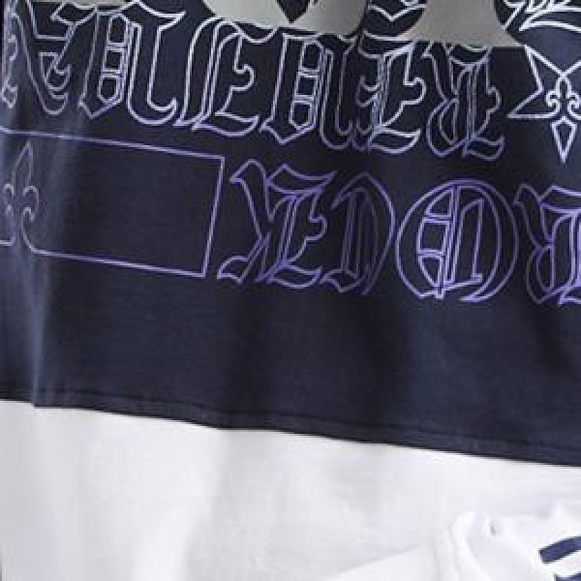 Navy White