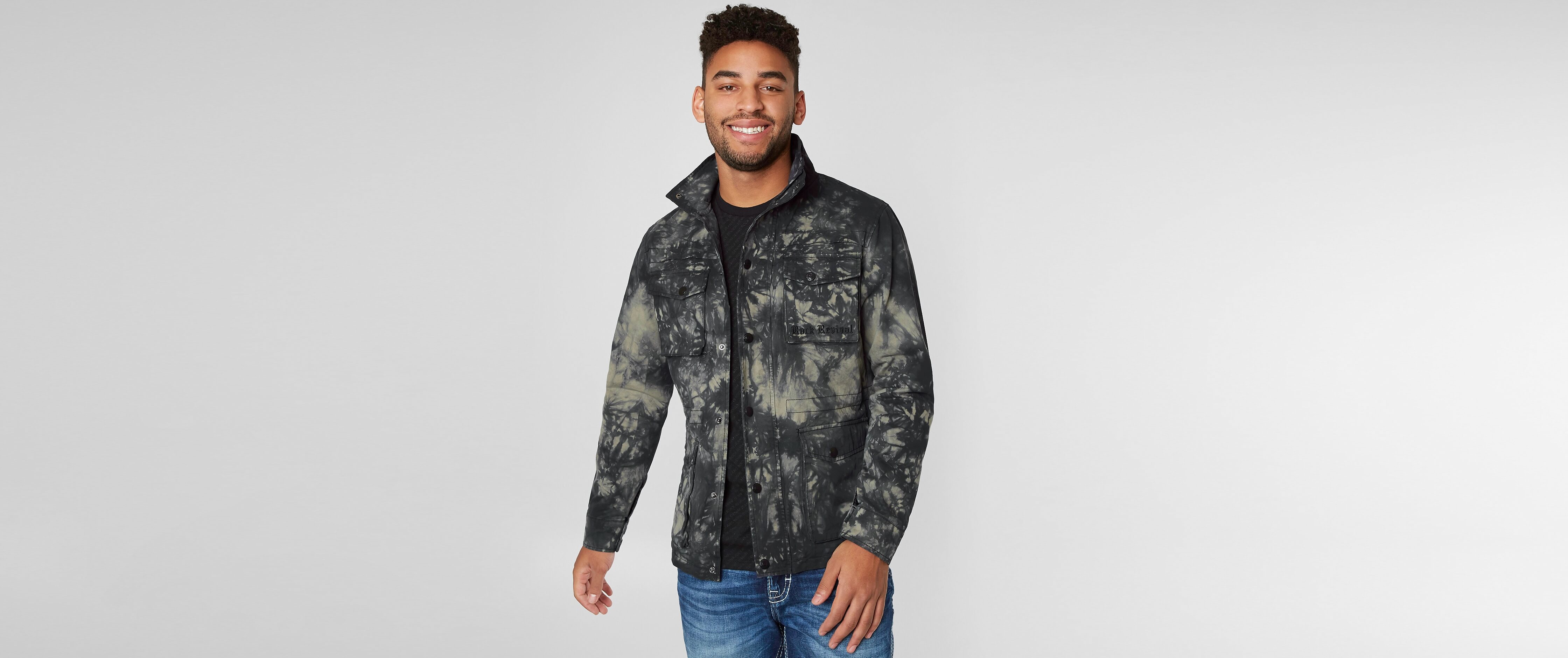 black rock revival jean jacket
