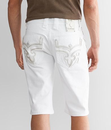 Rock Revival Baxter Stretch Short back view
