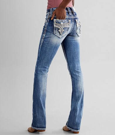 Rock Revival Barbra Boot Stretch Jean back view