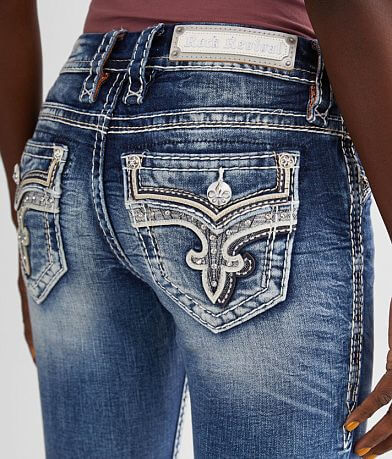 Rock Revival Barbra Boot Stretch Jean back pocket view