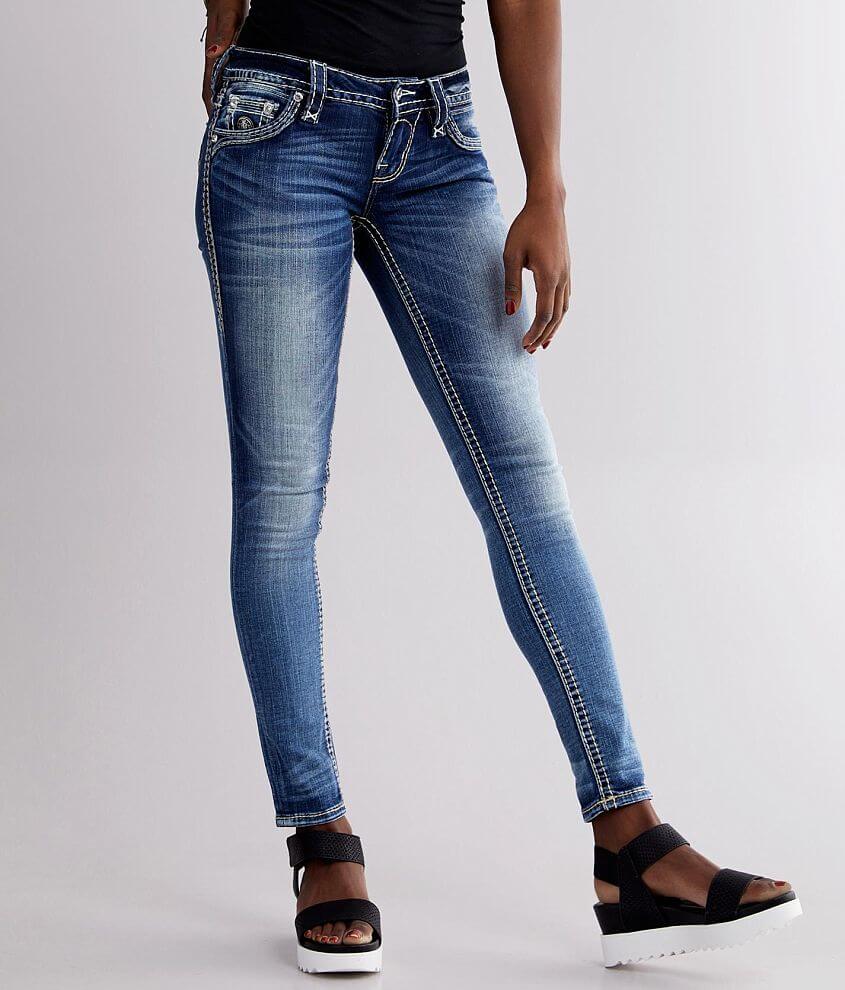 Rock Revival Belva Mid-Rise Skinny Stretch Jean front view