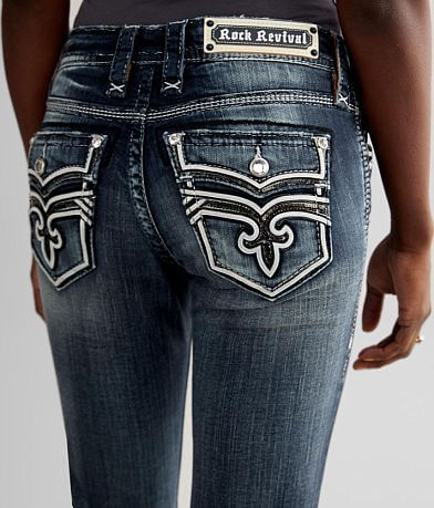 Rock Revival Amphora Boot Stretch Jean BACK_POCKET