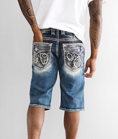 Rock Revival Diego Stretch Short BACK