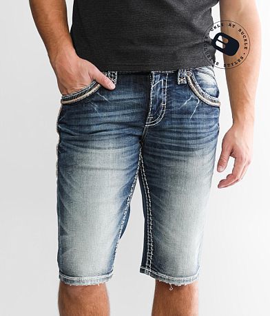 Rock Revival Hanvid Stretch Short front view