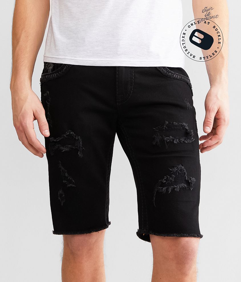 Rock Revival Lorenzo 12" Stretch Short front view