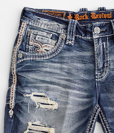 Rock Revival Bradlee 12&quot; Stretch Short misc detail 1 view