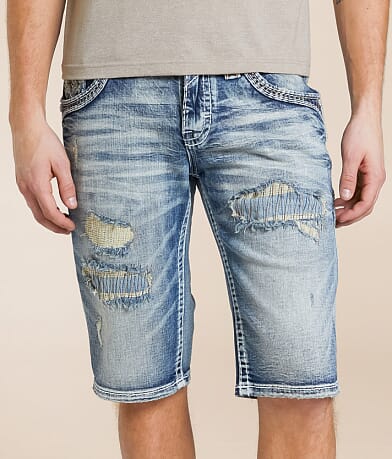 Rock Revival Fabian 14" Stretch Short front view