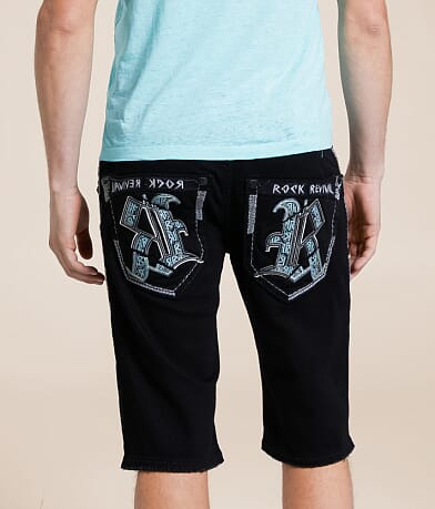 Rock Revival Alonzo 14&quot; Stretch Short back view