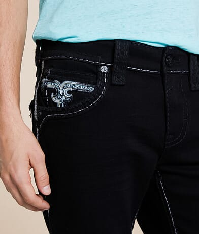 Rock Revival Alonzo 14&quot; Stretch Short misc detail 1 view