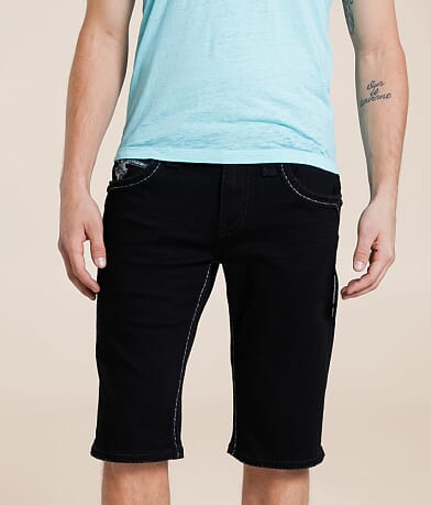 Rock Revival Alonzo 14" Stretch Short front view