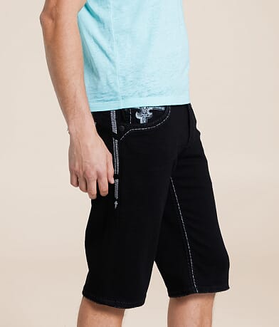 Rock Revival Alonzo 14&quot; Stretch Short full right side view