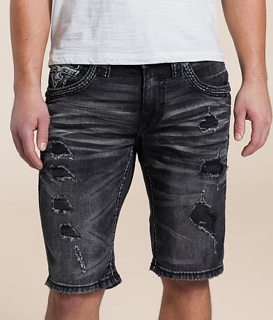 Rock Revival Harman 12" Stretch Short front view