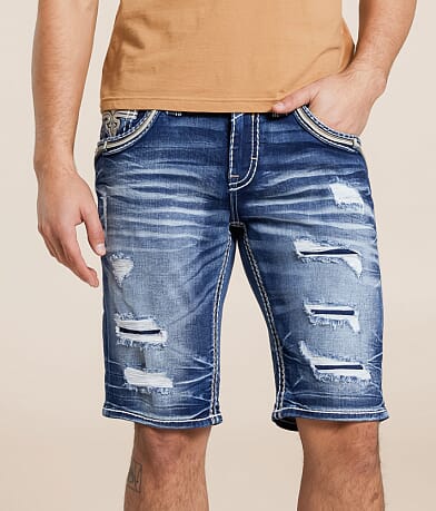 Rock Revival Harold 12" Stretch Short front view