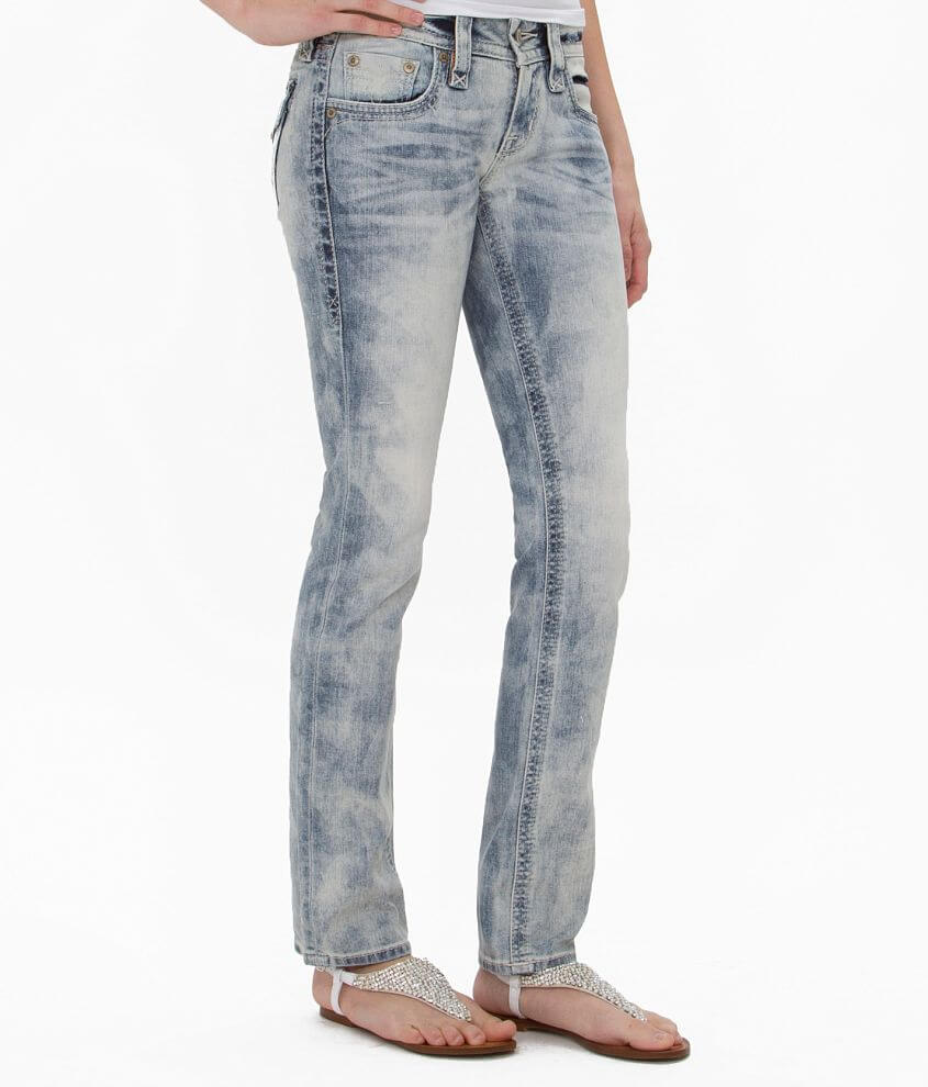 Rock Revival Jessica Straight Stretch Jean front view