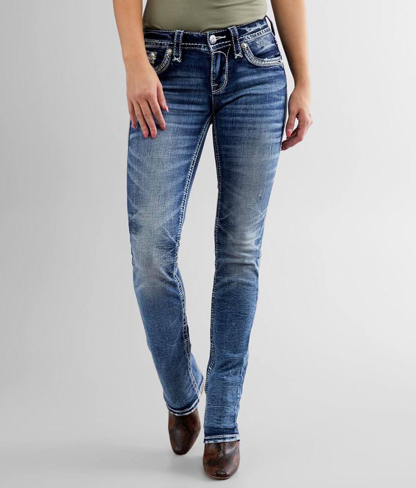 Rock Revival Yui Straight Stretch Jean front view