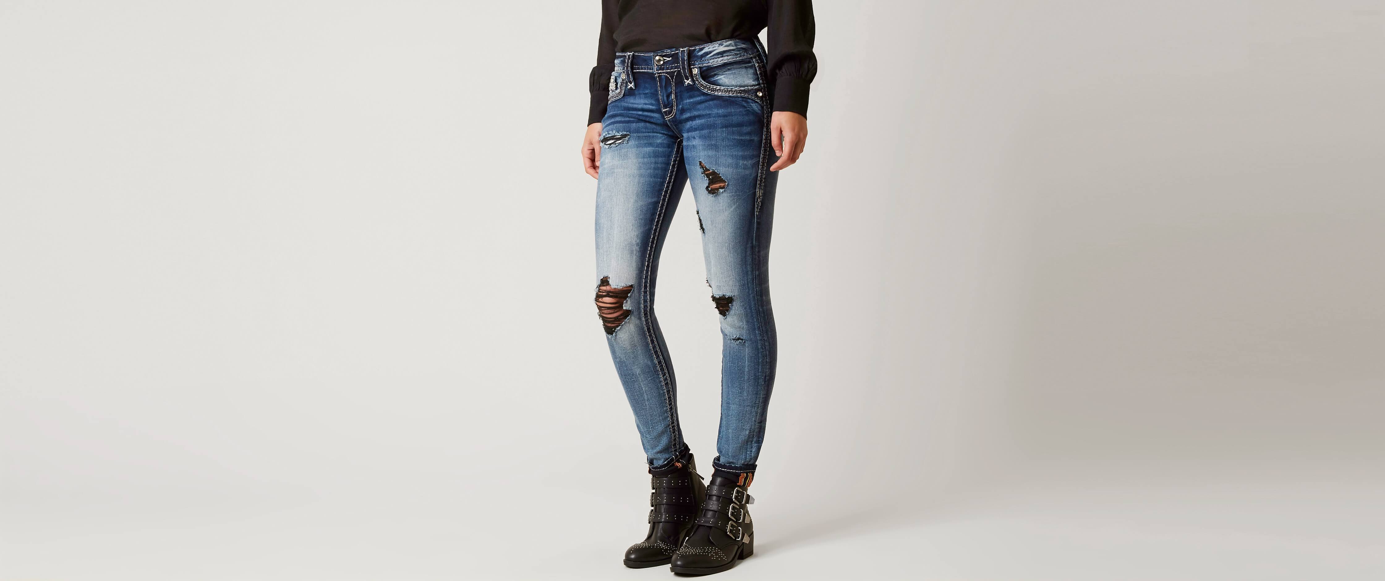 rock revival womens skinny jeans