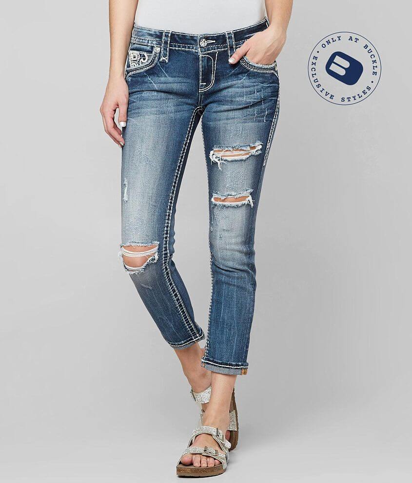 Rock Revival Sundee Stretch Cropped Jean front view