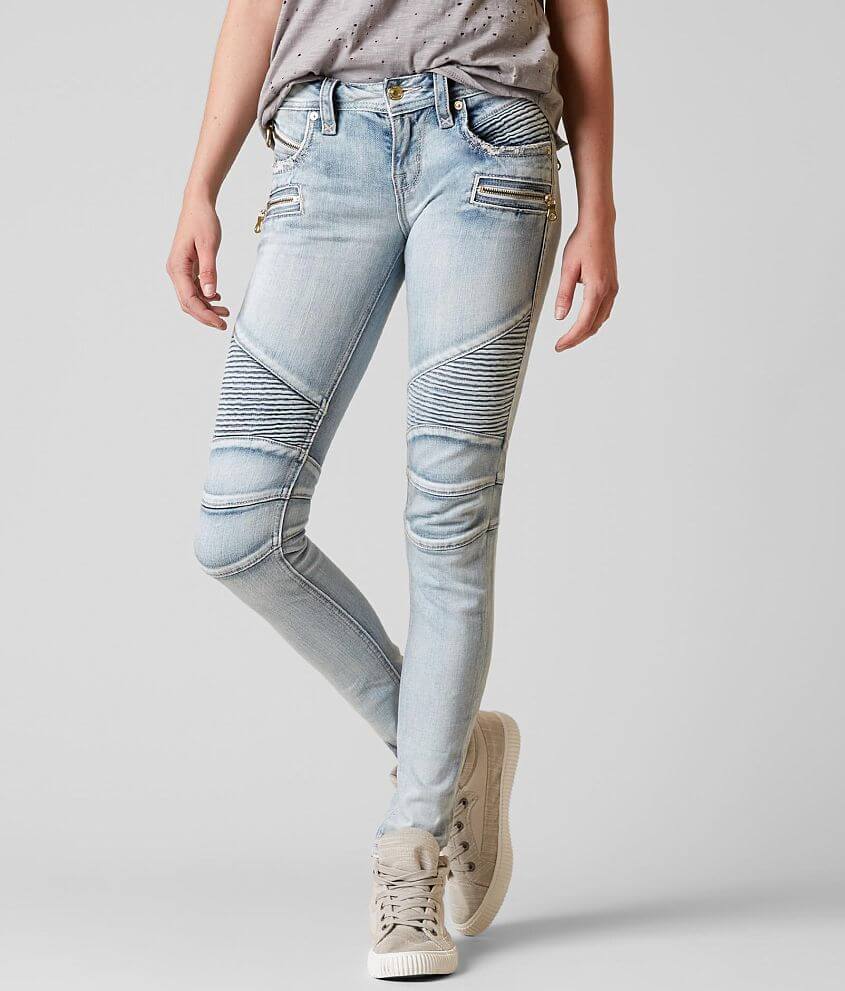 Rock Revival Gaby Moto Skinny Stretch Jean front view