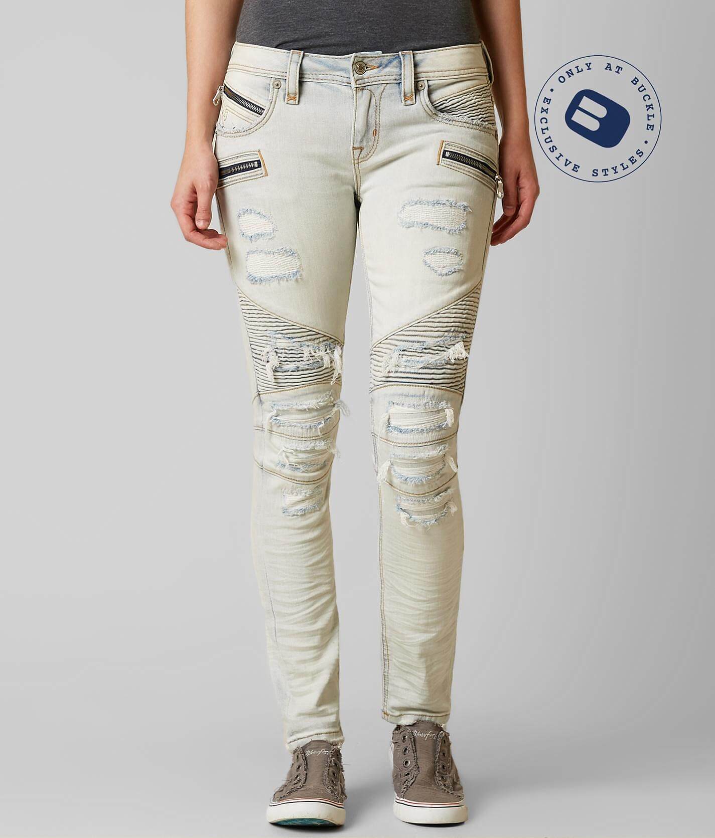 khaki rock revival jeans