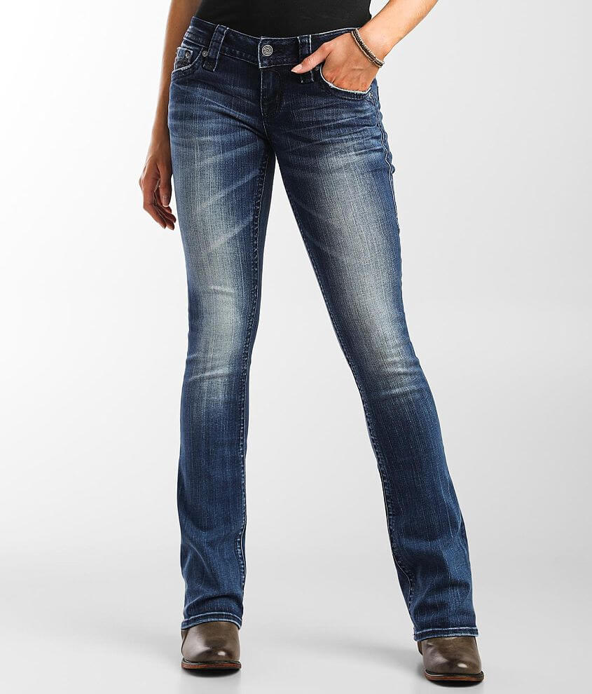 Rock Revival Julee Mid-Rise Boot Stretch Jean front view