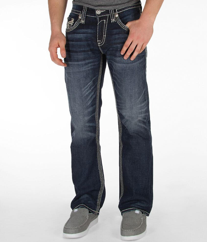 Rock Revival Ricky Relaxed Straight Jean front view