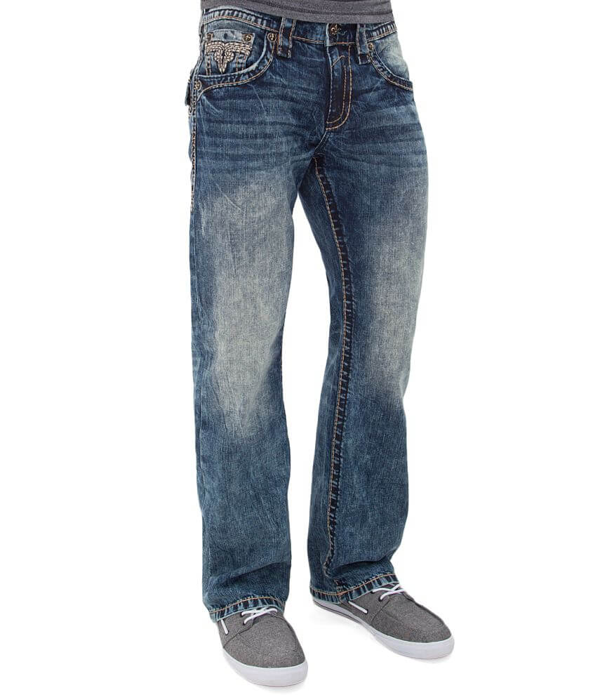 Rock Revival Bertone Straight Stretch Jean front view