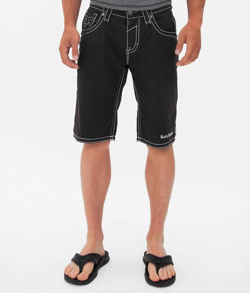 Rock Revival Embroidered Walkshort front view