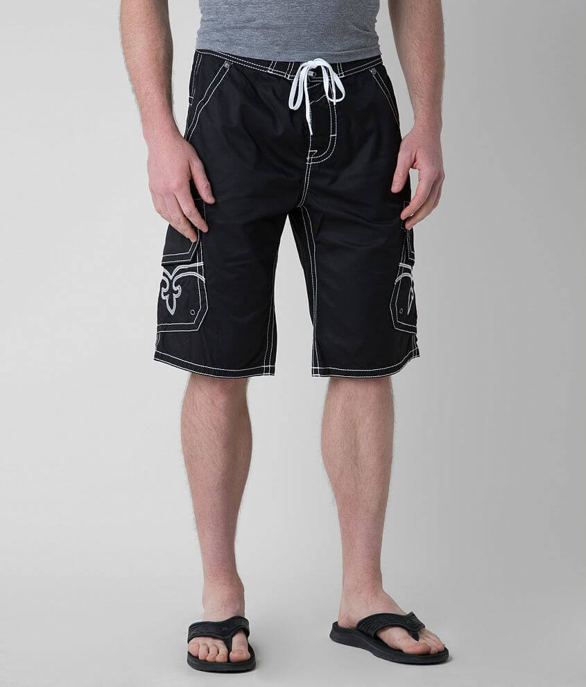 Rock Revival Solid Boardshort front view
