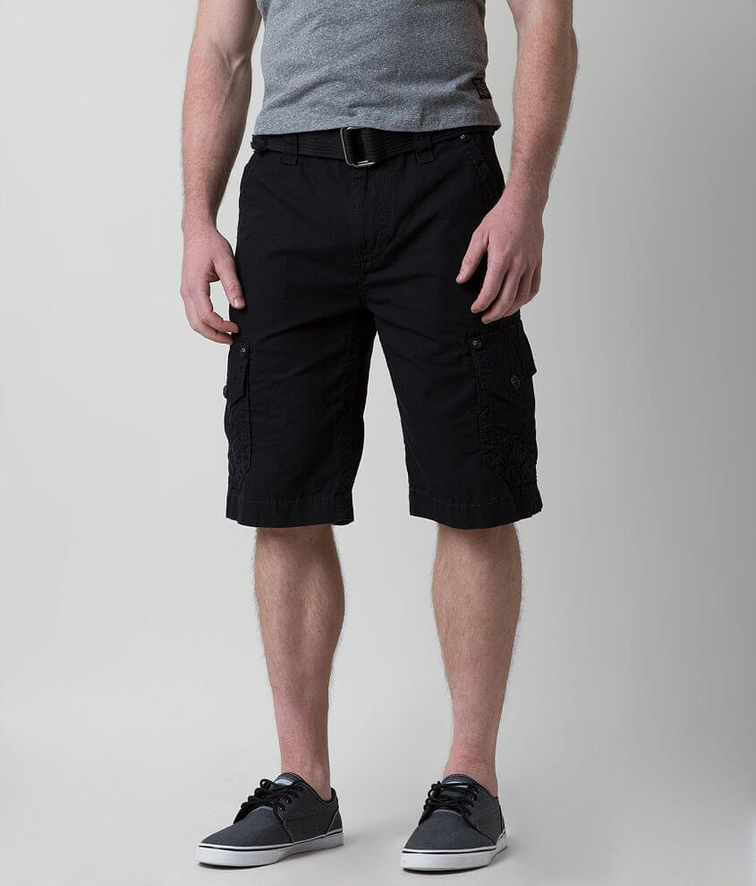 Rock Revival Classic Cargo Short - Men's Shorts in Black | Buckle