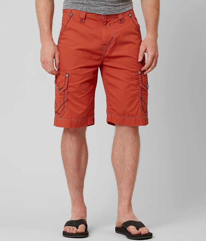 Rock Revival Slim Cargo Stretch Short front view